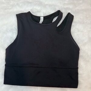 lululemon cut out bra top